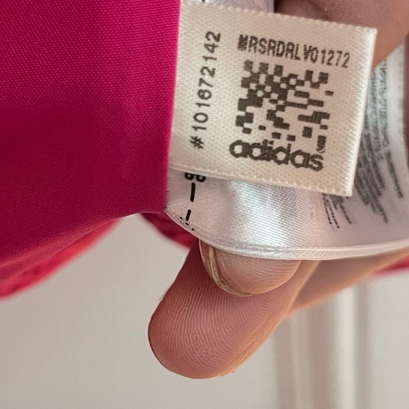 (NEW)adidas Hot Pink Down Puffer Vest - Picture 7 of 16